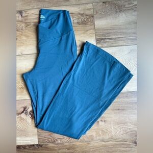 Soma Wknd 24/7 Wide Leg Flare Cross Over Pants Leggings Pull On Comfort Size L